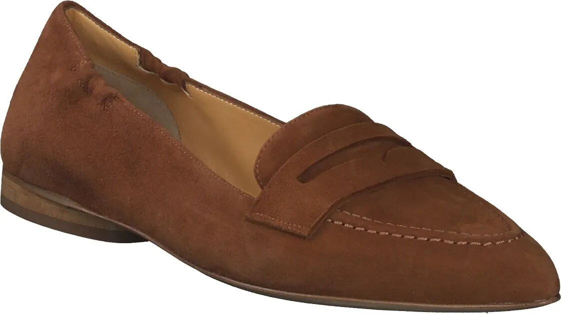 Damen-Slipper aus Leder 103222000003 (Braun)